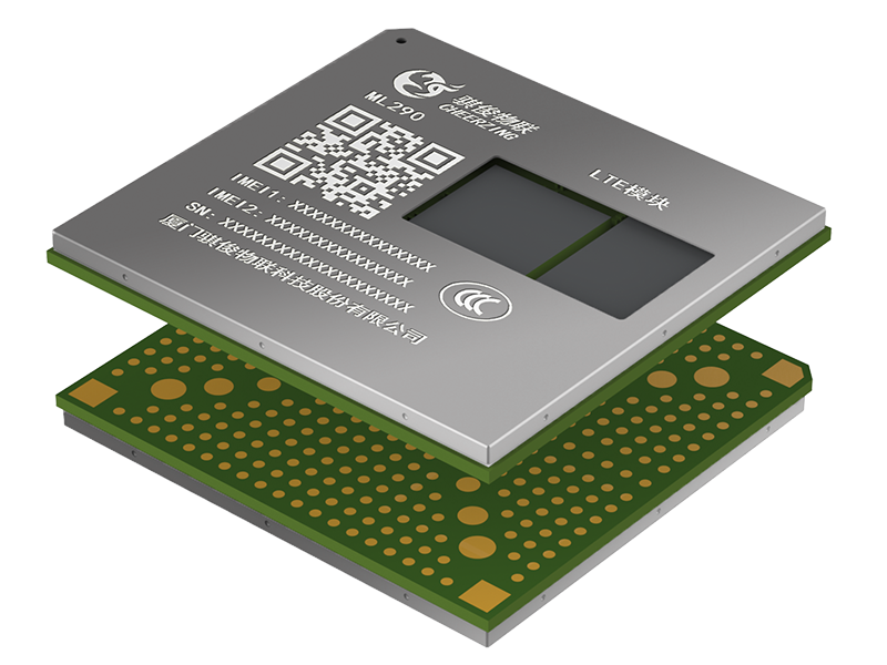 ML290 LTE Cat.4智能模组/LCC+LGA封装/集成高精度定位GNSS接收机