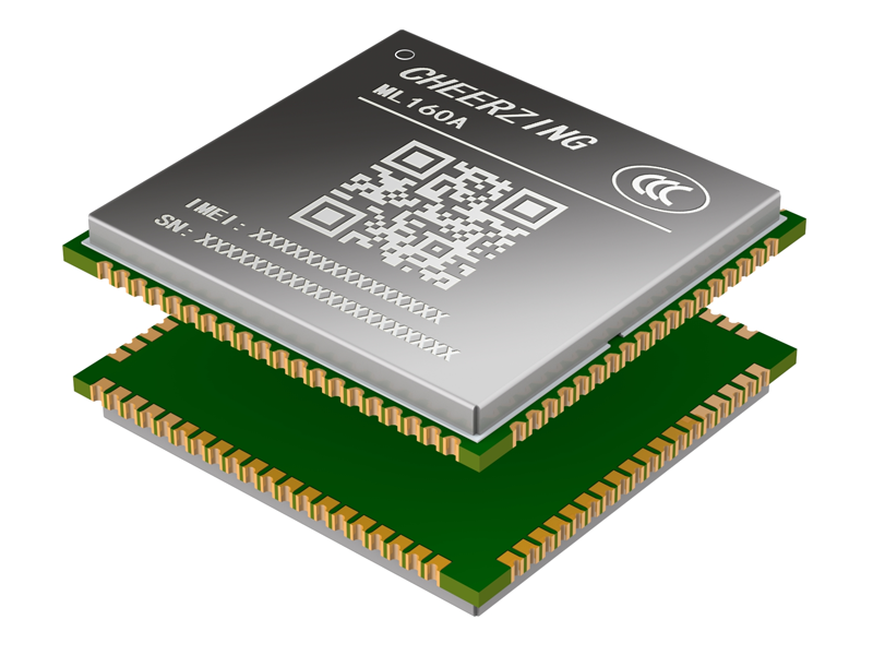 ML160A LTE Cat.1/LCC+LGA/多种通信协议/丰富的扩展接口
